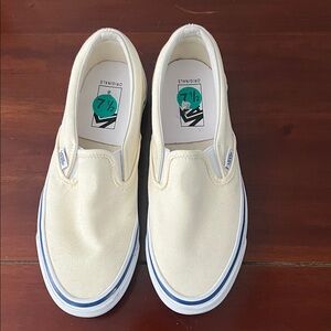 Vans Women's Slip-On Sneakers - Cream